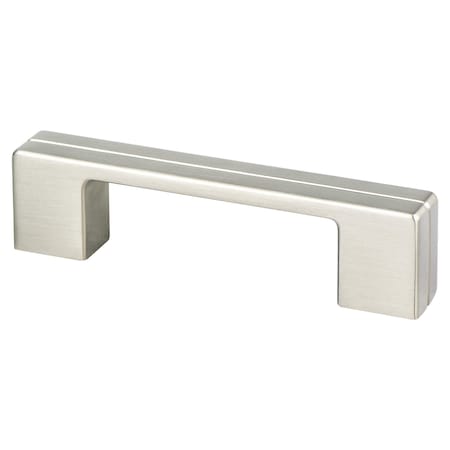 Berenson Skyline 3 inch and 96mm CC Brushed Nickel Pull 9200-1BPN-P